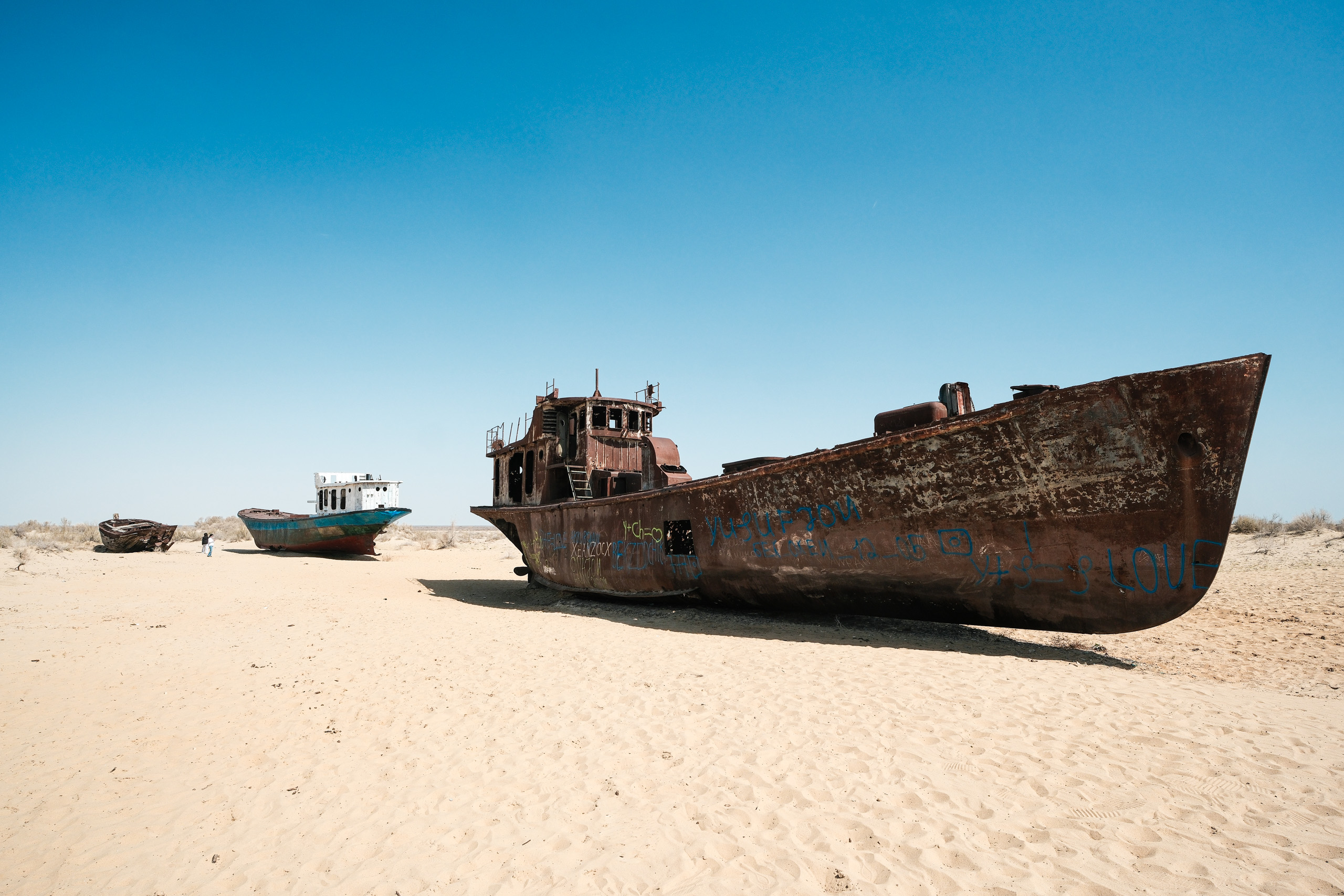 Aral Sea ships